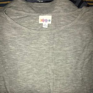 Lularoe Heathered Gray Irma